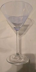 Mikasa Cheers Colorful Martini Glasses 4 Green, Blue, Amber And Purple