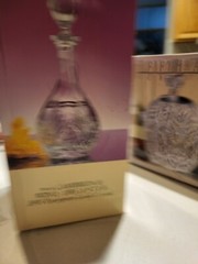 Vintage Cambridge 24% Euro Lead Crystal Wine Decanter 750 ml New