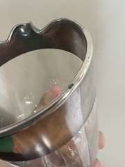Vintage/MCM, Dorothy Thorpe, Juice/Cocktail Pitcher, Hand Blown Glass