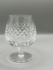 Waterford Crystal Alana Brandy Snifter Etched Logo Excellent Condition 5.25”