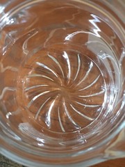 VINTAGE Frosted Glass DeValBor Pitcher 6 Glasses Golden Wheat Spikelets Preowned