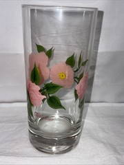 Franciscan Desert Rose Glass Tumblers Set of 4 6.25”