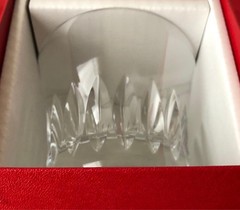 Baccarat Rosa Rocks Glass 200ml Heat-Resistant Clear Collectible New