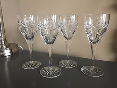 NWT Set of 4 Waterford Dolmen RYDER CUP/VALHALLA Stately Water Goblets