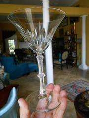 Bryce 798-1 Champagne Tall Sherbet Cut #1 on Stem #798 MCM Pittsburgh