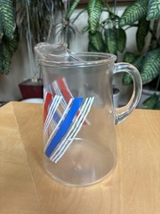 Libbey Glass Refresher Set Pitcher With 6 Glasses Americana USA NIB Vintage