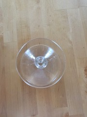 VINTAGE Libbey Knob Hill Clear Coupe Champagne/Tall Sherbet Glass 4 oz SET OF 3