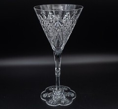 Baccarat Crystal France Elbeuf Water/Wine Goblet Glass 7 1/4″ – FREE USA SHIP