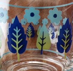 5 MCM 1960’s Marcrest SWISS ALPINE Chalet OLD FASHION GLASSES Vintage Barware