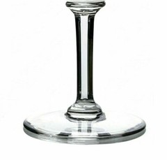 Saint Louis Crystal Glass Wine Size Blown Model Cerdanya Signed 5 1/8in