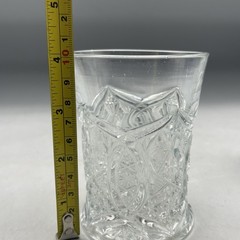 EAPG Star And Arch Tumblers Glasses Set Of 4 Early American Pattern Glass
