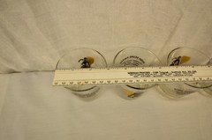 Vintage Lilly Highball Glasses Ca Bowling Assoc State Champ Award Set of 4 NIB