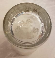 Gold & White Grape Leaves Pattern 10 oz Water Glass LOT 5.5 in Highball Tumbler