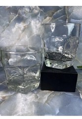 2 – Libbey Chivalry Clear 3 1/4” Old Fashioned Rocks Whiskey Glass Barware 8 Oz