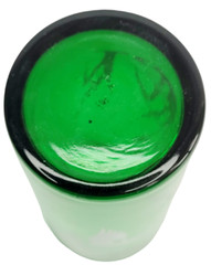 Anchor Hocking Forest Green Geese Cattails Iced Tea Glass Tumbler