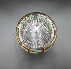 Vintage Morning Glory Glass Ice Bowl – Excellent