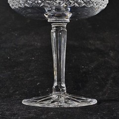 LENOX BEACON HILL CHAMPAGNE GLASSES, Cut Lead Crystal, 5″, 8oz, Made in USA, 2PC