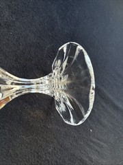 Mikasa Set of 4 Hand Blown Crystal “Berkeley” Iced Tea Glasses 7-1/4” EUC