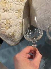 Pair of Gorham ROYAL TIVOLI 6-3/8″ Wine Goblets