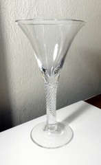Royal Leerdam, Netherland AIR TWIST 7 7/8″ Water Goblet(s) Mint Condition