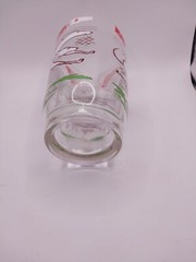 Vintage Boscul Peanut Butter Glass Greyhound Racing #7 Tumbler Swanky Swig