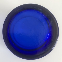 Libbey Flare Cobalt Blue Old Fashioned Glasses Tapered Tumblers 14 Oz Set Of 2