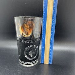 VTG Coin Style 22k Gold Tumbler Cup Drinking Glass By Continental Can Company