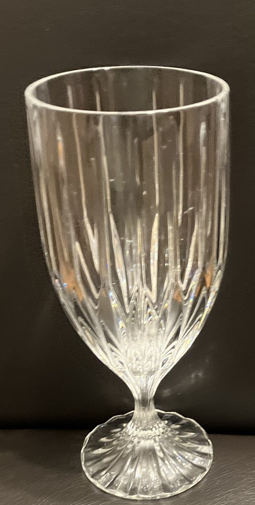One Replacement Mikasa Park Lane Crystal Iced Tea Water Goblets Glasses Used