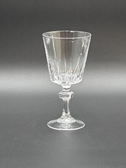 One (1) Vintage Princess House Esprit Water Goblet 6 ¾” Tall Excellent