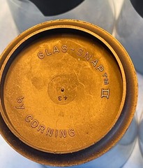 Vintage Corning Glas-Snap II Tumblers Removable Base Set of 4