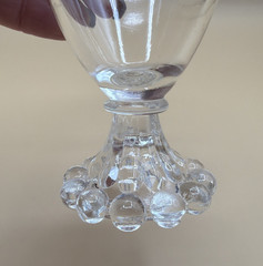 Anchor Hocking Boopie Berwick Cordial Glass 3.75″ Vintage MCM