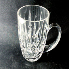 WATERFORD WESTHAMPTON BEER STEIN, Cut Lead Crystal, 7 1/8″, 16 Oz, IRELAND
