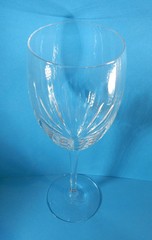 LENOX CRYSTAL STARFIRE ALLEGRO PATTERN WINE GLASS (S) 7 1/2″