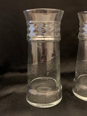 Red Lobster Collectible Swirl Design Lighthouse Drinking Glass 6.5″ Tall – X3