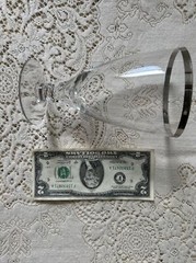 4 Vintage Fostoria Crystal Wedding Ring Water Wine Goblets Glasses Platinum Trim