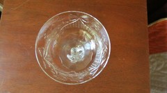Libbey Rock Sharpe Salon 1023 Stem Lattice Bow Clear 6 ½” Champagne Sherbet(s)