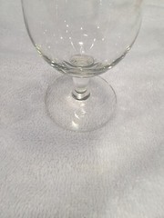 Parfait Set Of 5 Etched Footed Glasses ~ Wine, Goblet, Dessert, Cocktail, 6″