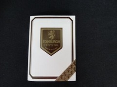 4 Edinburgh Crystal Royal Wedding Charles + Diana Commemorative Old Fashioned