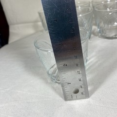 Vintage Anchor Hocking Wave Swirl Whiskey Lowball Glasses Set Of 8