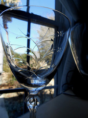 Lenox Kingsley Water Goblets Set 2 (No Platinum) by TIFFIN-FRANCISCAN