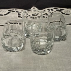 4 pannel shot vodka cordial glasses