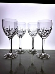 Edinburgh Crystal Tay – Wine Glasses 6 7/8”, Set of 4