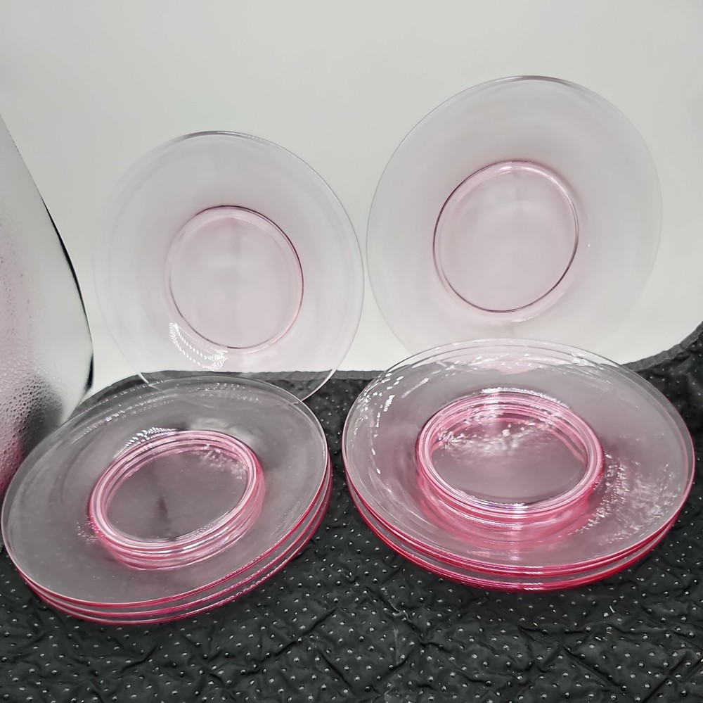Vintage Tiffin Franciscan Wistaria Pink 8″ Luncheon Plates