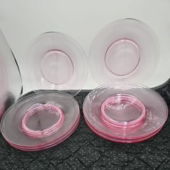 Vintage Tiffin Franciscan Wistaria Pink 8″ Luncheon Plates