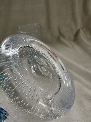Starfish Hand Blown Bubble Glass Set Of 4 Tumblers High Ball Glasses
