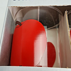 Indiana Glass Concept 3 Glasses 14oz Apples Set Drinkware Double Rocks in Box