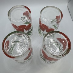 Libbey Cherries Swanky Swigs Juice Glasses and Pitcher
