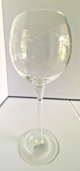 Elements Wine Water Stemmed Clear Crystal Goblet Etched Pattern Elegant Simple