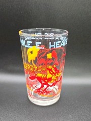 1974 Wile E Coyote Juice Glass Vintage Warner Bros Tweety Bottom 8 oz