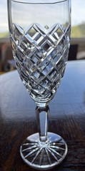 Waterford Comeragh Fluted Champagne. Sold As A Pair. Excellent Condition